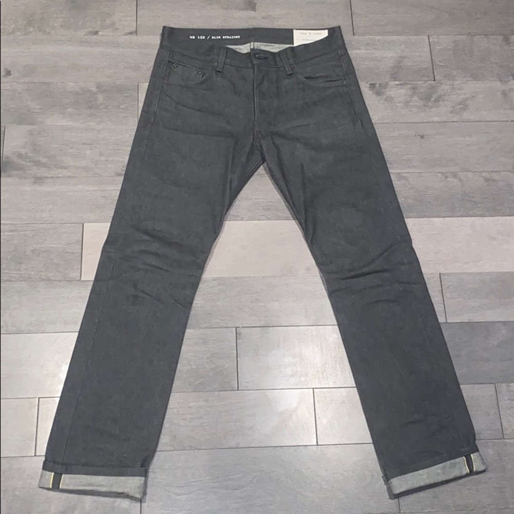Rag & Bone Raw Denim